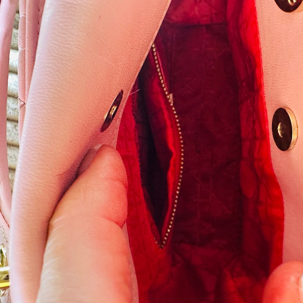 Christian Dior pale pink mini purse - Picture 9 of 16